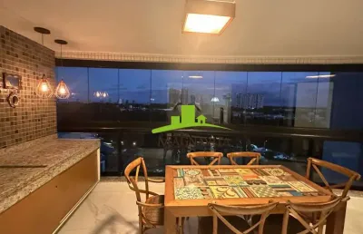 Reserva arboretto alphaville i. apartamento à venda 3/4 com 112m², suíte, porteira fechada, varanda, 2 vagas, lazer completo. alto padrão. segurança