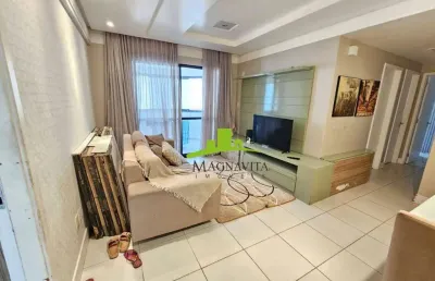 Apartamento à venda no stiep, 3 quartos, 1 suíte, 78m², nascente, varanda, closet, decorado. lazer completo. excelente localização. oportunidade