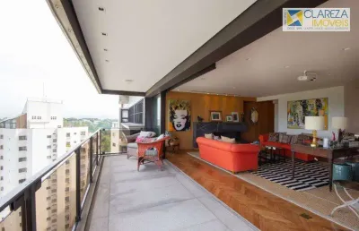Apartamento com 3 dormitórios à venda, 306 m² por r$ 4.900.000,00 - real parque - são paulo/sp
