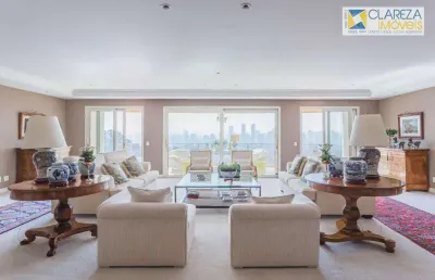 Apartamento com 4 dormitórios à venda, 648 m² por r$ 22.000.000,00 - jardim guedala - são paulo/sp