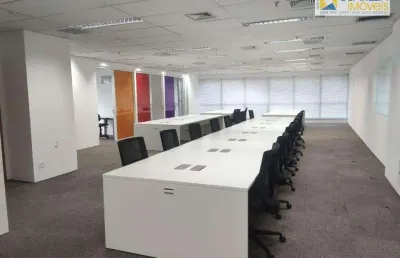 Andar corporativo para alugar, 442 m² por r$ 36.548,00/mês - butantã - são paulo/sp