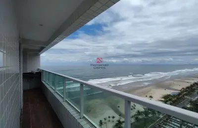 Apartamento novo frente mar no flórida 02 dormitórios 01 suíte com vista mar