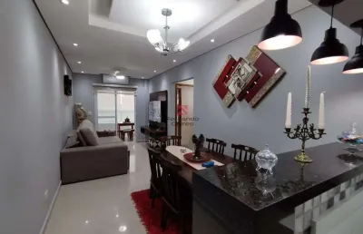 Apartamento 02 suítes planejado 02 vagas no bairro boqueirão em praia grande/sp