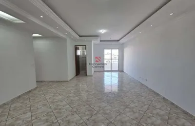 Apartamento amplo 3 dormitórios e churrasqueira na sacada – ocian, praia grande