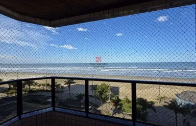 Apartamento 02 dormitórios 01 suíte sacada com vista mar no bairro caiçara