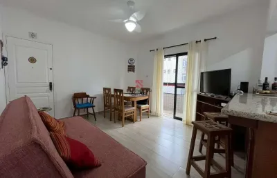 Apartamento 2 dorm 1 suite reformado e mobiliado - guilhermina, praia grande!
