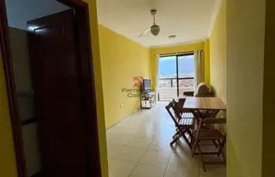 Apartamento frente mar com 1 suíte e lazer na cobertura – caiçara, praia grande