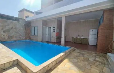 Casa isolada com edícula + piscina, espaço gourmet com churrasqueira na ocian