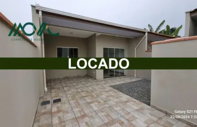 Casa nova - primeira locação, balneário princesa do mar em itapoá