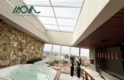 Cobertura duplex no centro de itapoá - mobiliado - residencial santa catarina