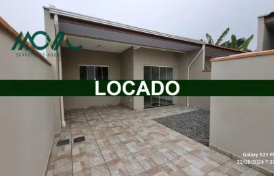 Casa nova - primeira locação, balneário princesa do mar em itapoá