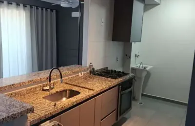 Apartamento com 2 quartos para alugar na Rua Alaska, 27-44, Jardim Solange, Bauru