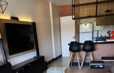 Apartamento mobiliado e decorado 1/4 stiep - próximo ao shopping salvador