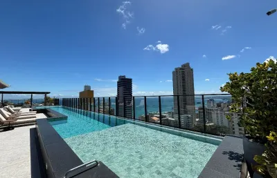 Apartamento mobiliado no alive – corredor da vitória - nascente total