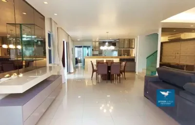 Casa duplex com móveis projetados, varanda gourmet em condomínio no eusébio, 200m2, 03 suítes, closet e varandão, lavabo, dependência de empregada, 04 vagas
