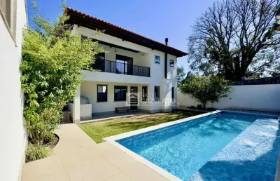 Casa com 4 dormitórios à venda, 410 m² por r$ 2.199.000,00 - vila santista - atibaia/sp