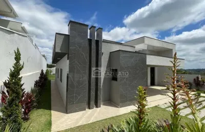 Casa com 3 dormitórios à venda, 220 m² por r$ 1.900.000,00 - condomínio residencial shamballa iii - atibaia/sp