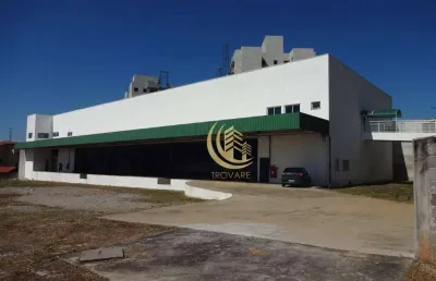 Galpão para alugar, 1600 m² por r$ 33.000/mês - jardim bela vista - taubaté/sp
