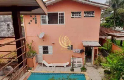 Casa com 4 dormitórios à venda, 268 m² por r$ 1.200.000,00 - itaguá - ubatuba/sp