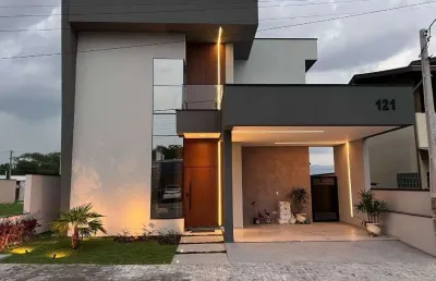 Sobrado com 4 dormitórios à venda, 250 m² por r$ 1.550.000,00 - condomínio parque das araucárias - tremembé/sp