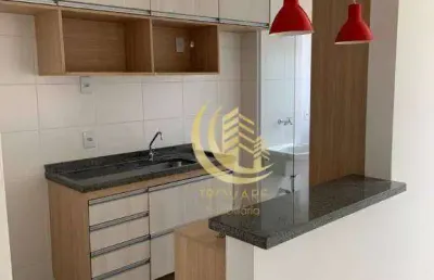 Apartamento com 2 dormitórios à venda, 70 m² por r$ 280.000,00 - parque são luís - taubaté/sp