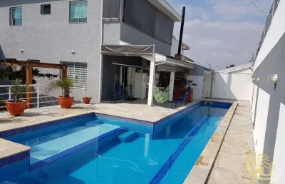 Sobrado com 4 dormitórios à venda, 400 m² por r$ 1.490.000,00 - chácara flórida - taubaté/sp