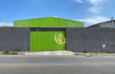 Galpão para alugar, 360 m² por r$ 10.169,04/mês - jardim sandra maria - taubaté/sp