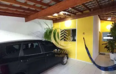 Casa com 2 dormitórios à venda, 125 m² - estoril - taubaté/sp