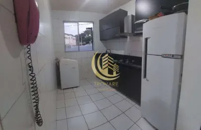 Apartamento com 2 dormitórios à venda, 48 m² por r$ 165.000,00 - campos elíseos - taubaté/sp
