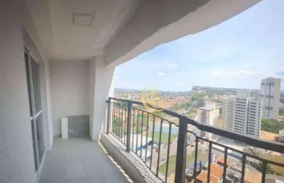 Apartamento com 2 dormitórios para alugar, 69 m² por r$ 3.043,00/mês - bosque flamboyant - taubaté/sp