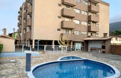 Apartamento com 2 dormitórios à venda, 83 m² por r$ 380.000,00 - maranduba - ubatuba/sp