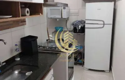 Apartamento com 2 dormitórios à venda, 55 m² por r$ 425.000,00 - itaguá - ubatuba/sp