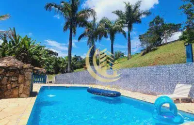 Chácara com 5 dormitórios à venda, 5600 m² por r$ 850.000,00 - chácaras reunidas canadá - santa isabel/sp