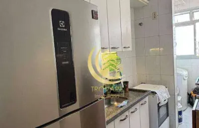Apartamento com 2 dormitórios para alugar, 62 m² por r$ 2.100,00/mês - centro - taubaté/sp