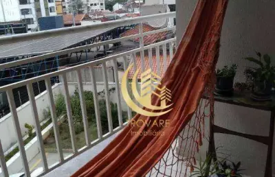 Apartamento com 3 dormitórios à venda, 68 m² por r$ 350.000,00 - centro - taubaté/sp
