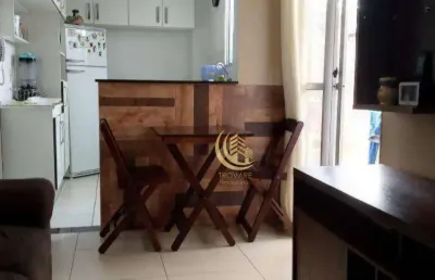 Apartamento com 2 dormitórios à venda, 58 m² por r$ 202.000,00 - vila são josé - taubaté/sp