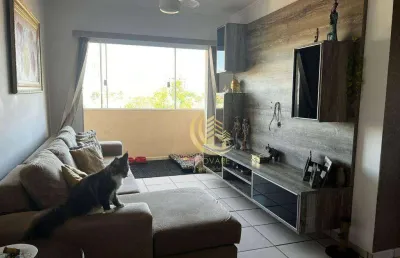 Apartamento com 2 dormitórios à venda, 72 m² por r$ 299.000,00 - vila são geraldo - taubaté/sp
