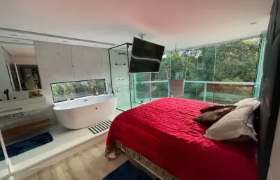 Belissíma casa semi nova no paraíso da serra da cantareira