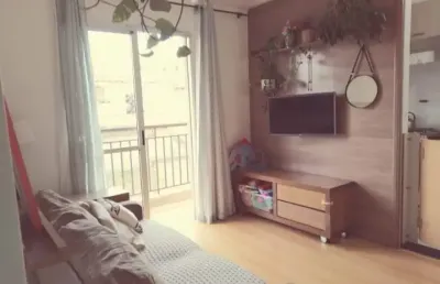 Apartamento com sacada a venda/permuta na vila santa clara