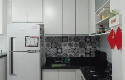 Apartamento de 61m², 8º andar, 1 vaga de garagem, 2 quartos com móveis planejados