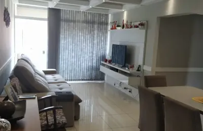 Amplo apartamento em são caetano do sul com 102mts², 3 dormitórios, uma suíte, 1 vaga, living com 2 ambientes cozinha, área de serviço, varanda envidraçada.
