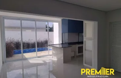 Casa em condomínio fechado com 3 quartos à venda no campestre, piracicaba , 211 m2 por r$ 1.100.000
