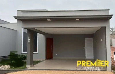 Casa em condomínio fechado com 3 quartos à venda no jardim califórnia, piracicaba  por r$ 850.000