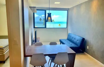 Apartamento quarto e sala todo pronto a 200 metros da praia