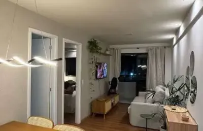Apartamento quarto e sala porteira fechada no corredor vera arruda
