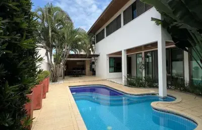 Casa em condomínio de luxo a beira mar com 4 suítes e muito conforto em maceió