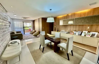 Apartamento com 3 suítes + varanda gourmet na ponta verde