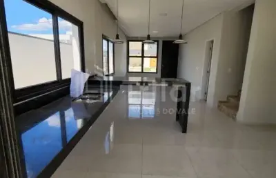Maravilhoso sobrado em condomínio fechado em caçapava com 3 dormitórios e 1 suíte.
