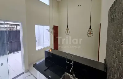 Casa à venda em jacareí-sp: 3 quartos, 1 suíte, 2 salas, 3 banheiros, 2 vagas na loteamento villa branca - 110m².