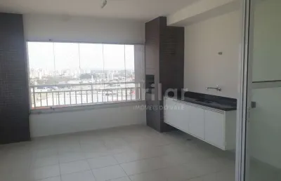 Locação jardim aquarius excelente localização - 2 dorms c/varanda, 2 vagas de garagem, lazer completo